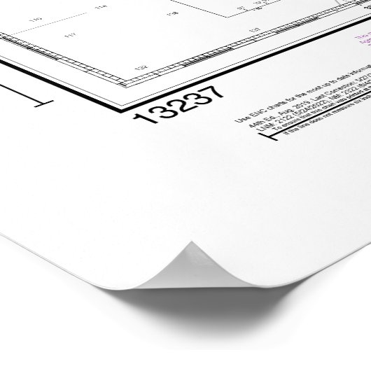 Nantucket Sound and Approaches Nautical Chart 1323 Poster (Hoek)