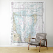 Nantucket Sound and Approaches Nautical Chart 1323 Wandkleed (In situ)