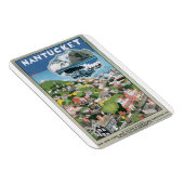 Nantucket Vintage Travel Poster Magneet (Rechterzijde)