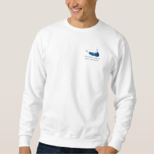 Nantucket Waterverf Map Family Reunion Trui