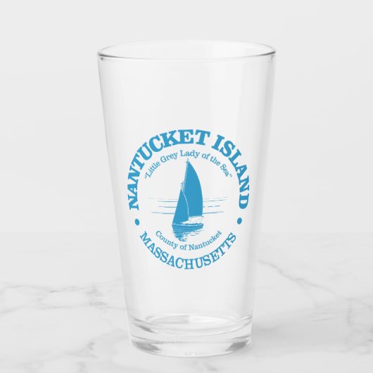 Nantucket (zeilboot) glas (Voorkant)