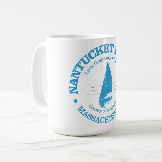 Nantucket (zeilboot) koffiemok (Voorkant links)