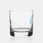 Nantucket (zeilboot) whisky glas (Rechts)