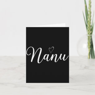 Nanu liefde hart leuk nanu oma shirt moeder moeder kaart