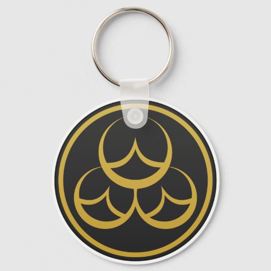 Naoe Clan Kamon Sleutelhanger (Voorkant)