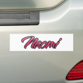 Naomi faded rose Autocollants (En voiture)