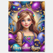 NAOMI ~ HAPPY EASTER ~ Magnet (Recto)
