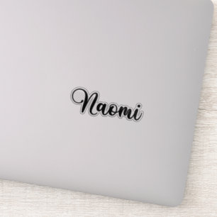 Naomi Naam - Handgeschreven kalligrafie Sticker
