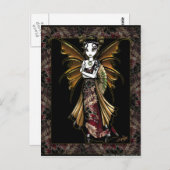 "Naomi" Oriental Fairy Briefkaart (Voorkant / Achterkant)