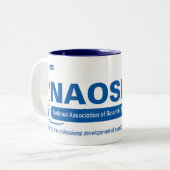 NAOSMM-mok koffie Tweekleurige Koffiemok (Voorkant links)