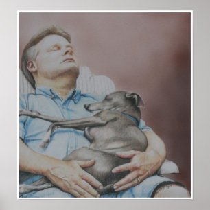 "Nap Buddies" Italiaanse Greyhound Print