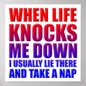 Nap Funny Poster (Voorkant)