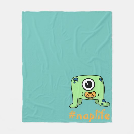 Nap Life Fleece Deken (Voorkant)