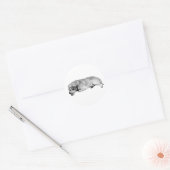 NAP-mentor Ronde Sticker (Envelop)