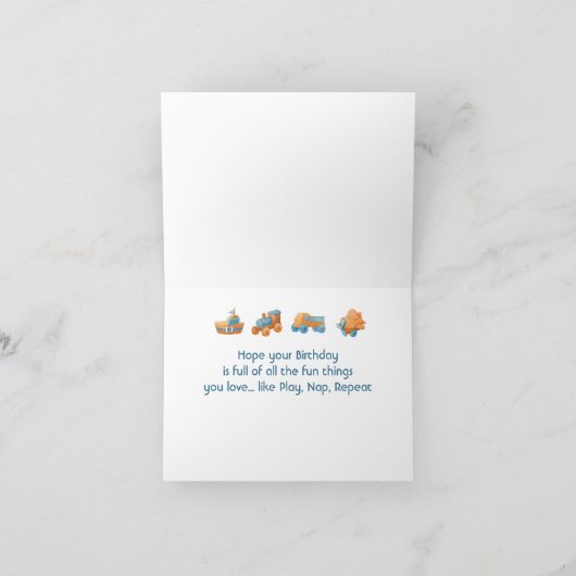 Nap Play Herhaal Fun Toys Aangepast jaar 2 jaar Kaart (Binnen)