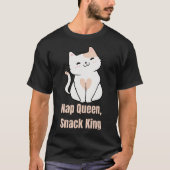 Nap Queen, Snack King T-shirt (Voorkant)