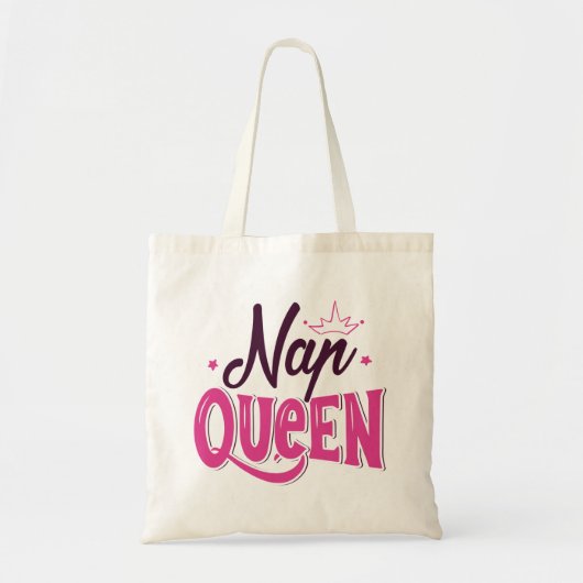 Nap Queen Tote Bag (Voorkant)