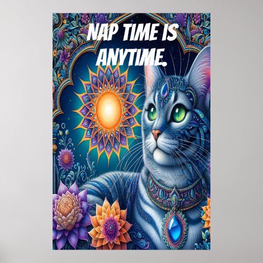 Nap tijd is altijd. poster (Voorkant)