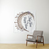 Nap Time Is My Happy Hour Wandkleed (In Situ (horizontaal))