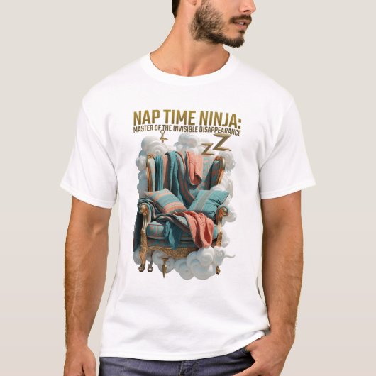 Nap Time Ninja T Shirt (Voorkant)