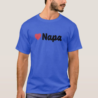 Napa California Hart Script cadeau T-shirt
