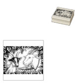 NAPA VALLEY ALPINE KIND & BILLY GEIT, DRUIVENARBOR RUBBERSTEMPEL