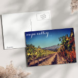 Napa Valley Automne Harvest Vignoble Carte postale<br><div class="desc">Tombez dans les vignobles ! Belle Napa Valley lors d'une journée d'automne cristalline.</div>