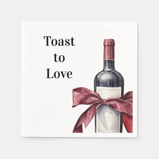 Napa Valley Bachelorette Party Papier servet (Voorkant)