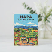 Napa Valley California Briefkaart (Staand voorkant)
