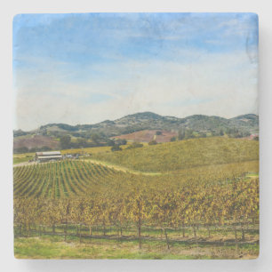 Napa Valley California wijngaard Stenen Onderzetter