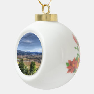 Napa Valley Keramische Bal Ornament
