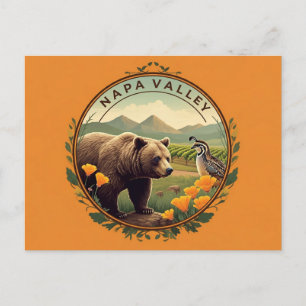 Napa Valley Postcard Event Invitation personnalisé