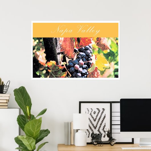 Napa Valley Poster (Thuiskantoor)