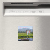 Napa Valley Save the Date! Magneet (Insitu (Vaatwasser))