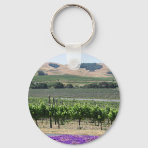 Napa Valley Vineyard Sleutelhanger