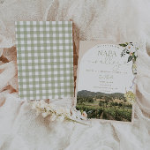 Napa Valley Wijnmakerij Bachelorette uitnodiging