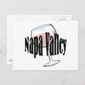 Napa Valley Wine Briefkaart (Voorkant / Achterkant)