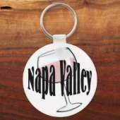 Napa Valley Wine Sleutelhanger (Voorkant)