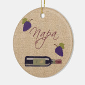 Napa Wine Ornament (Links)