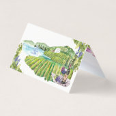 Napa Winery Bachelorette | Carte de lieu de nom (Dos)