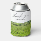 Napa Winery Bruiloft Favor Custom Blikjeskoeler (Blikje Achterkant)