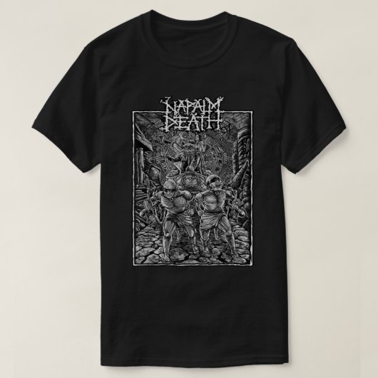 Napalm Death  T-shirt (Design voorkant)