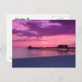 Napels Beach Play Briefkaart (Voorkant / Achterkant)