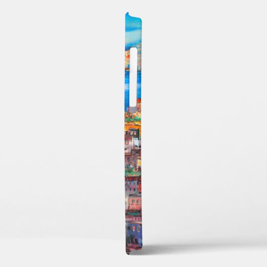 Napels cityscapeart, stad, italiaans, landschap, m Case-Mate iPhone case (Achterkant / Links)