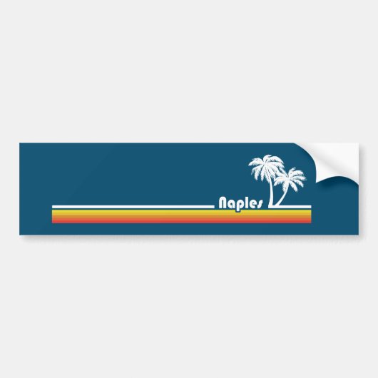 Napels Florida Bumpersticker (Voorkant)