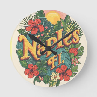 Napels florida dromen  ronde klok