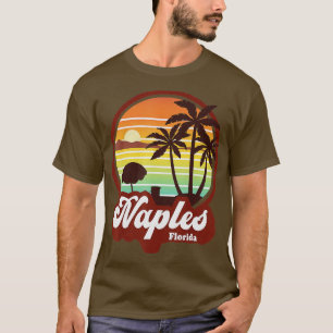 Napels Florida FL Retro 70s Summer Beach S T-shirt