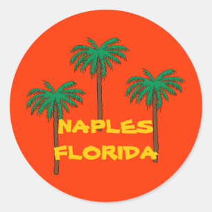 NAPELS FLORIDA palmboom sticker