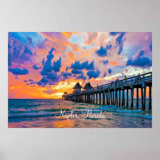 Napels, Florida Poster (Voorkant)