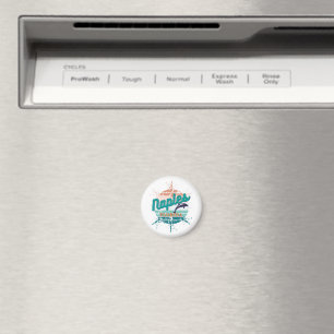 Napels Florida Retro  met ontploffing op zonsonder Magneet